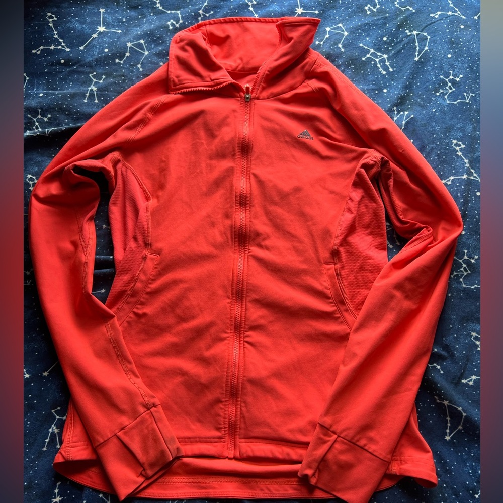 ✨Host Pick!✨ NWOT Pink ADIDAS Climate Athletic Jacket